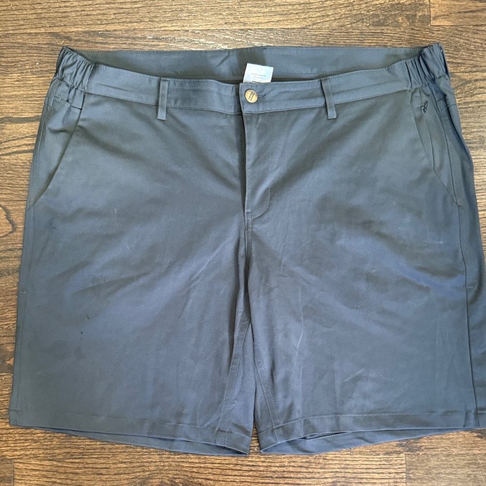 Men's Black Performance Bermuda Shorts